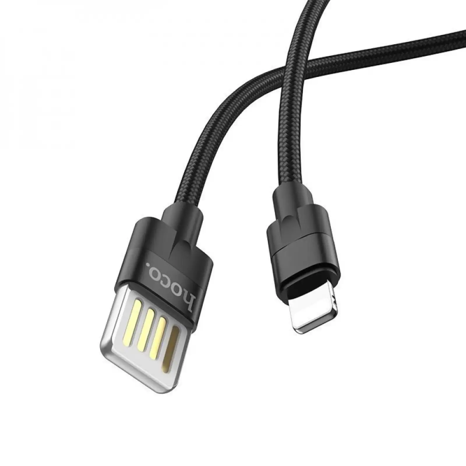 Кабель Hoco U55 Outstanding Lightning (1.2m) Black, 22084