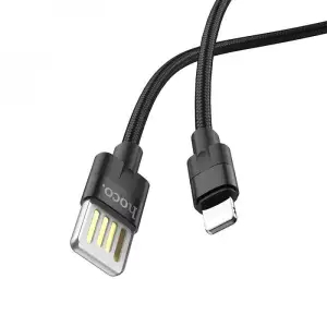 Кабель Hoco U55 Outstanding Lightning (1.2m) Black, 22084