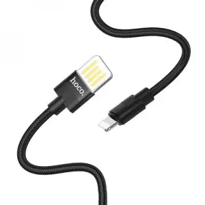 Кабель Hoco U55 Outstanding Lightning (1.2m) Black, 22084