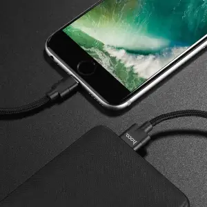Кабель Hoco U55 Outstanding Lightning (1.2m) Black, 22084