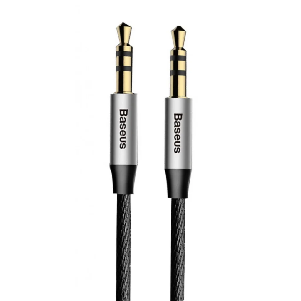 Кабель AUX Baseus Yiven M30 (1.5m) Black, CAM30-CS1