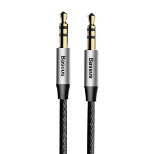 Кабель AUX Baseus Yiven M30 (1.5m) Black, CAM30-CS1