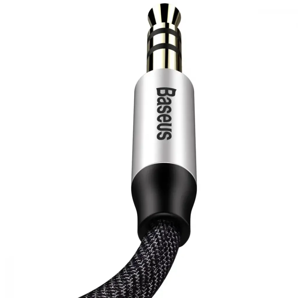Кабель AUX Baseus Yiven M30 (1.5m) Black, CAM30-CS1