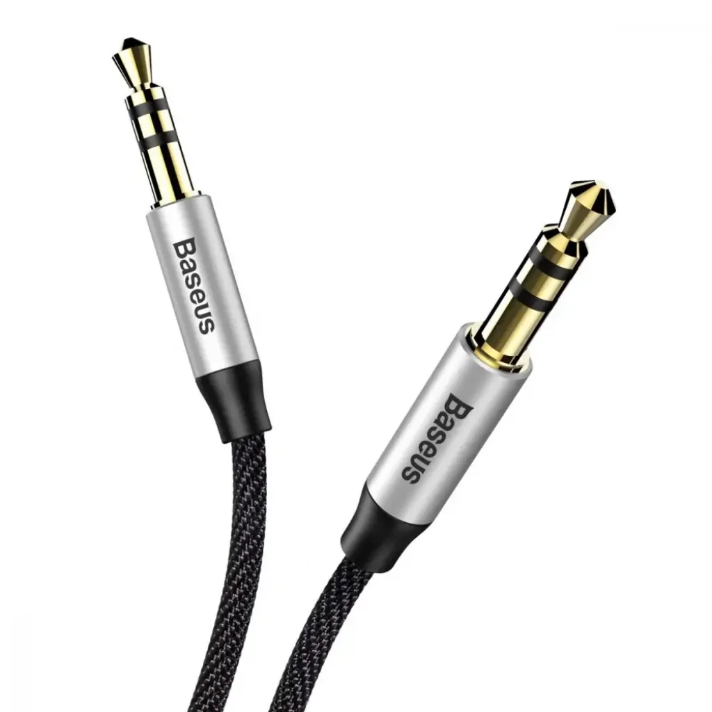Кабель AUX Baseus Yiven M30 (1.5m) Black, CAM30-CS1