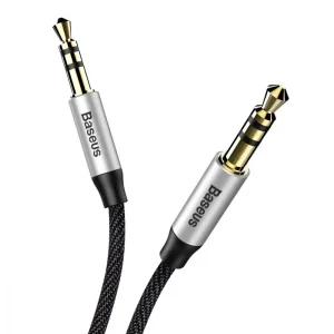 Кабель AUX Baseus Yiven M30 (1.5m) Black, CAM30-CS1