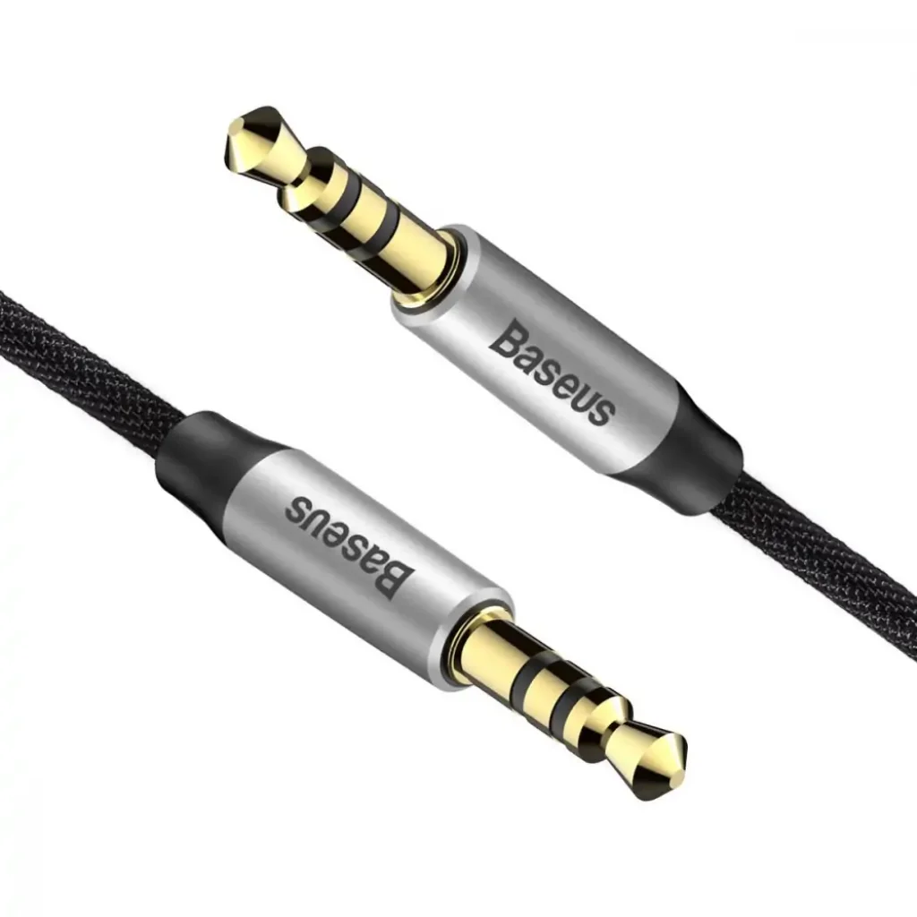 Кабель AUX Baseus Yiven M30 (1.5m) Black, CAM30-CS1