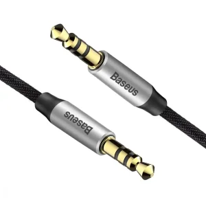 Кабель AUX Baseus Yiven M30 (1.5m) Black, CAM30-CS1