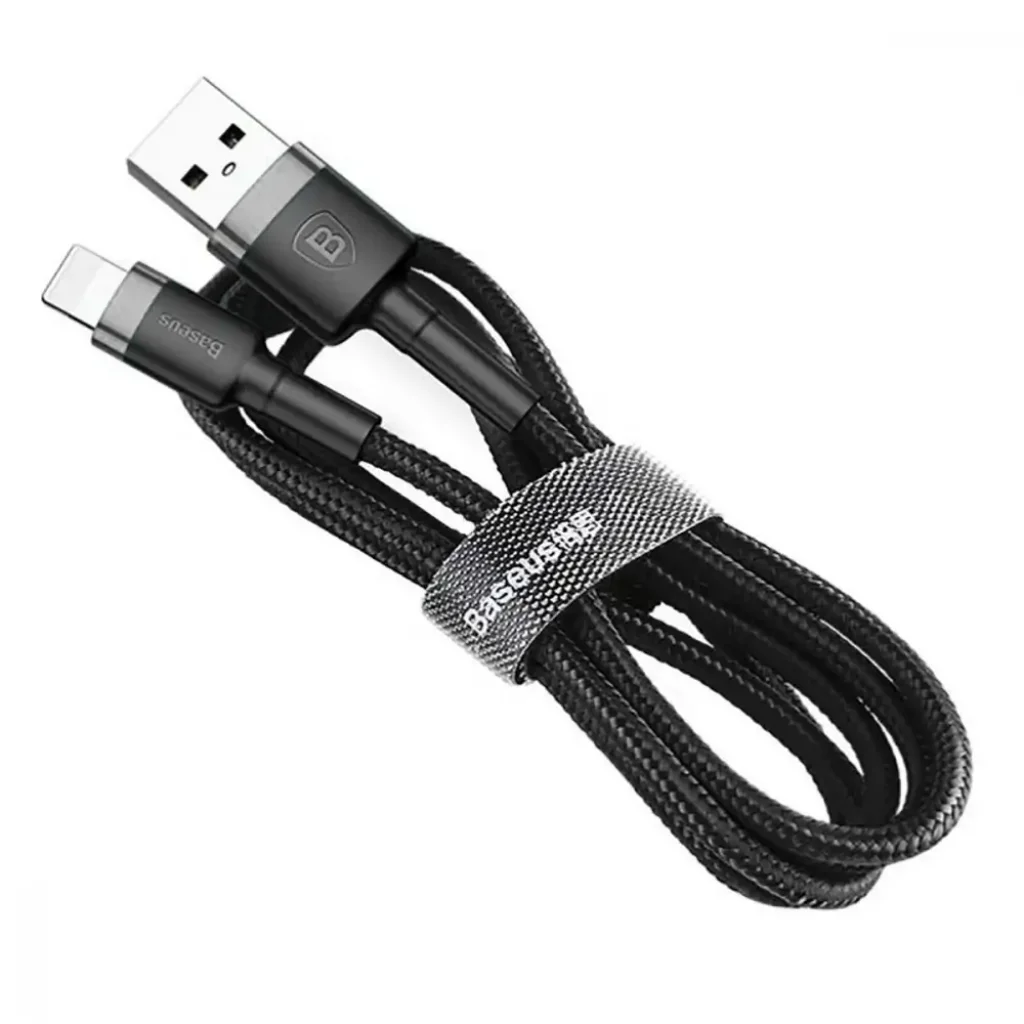 Кабель Baseus Cafule Type-C to Type-C PD 2.0 60W (2m) Red, CATKLF-H09