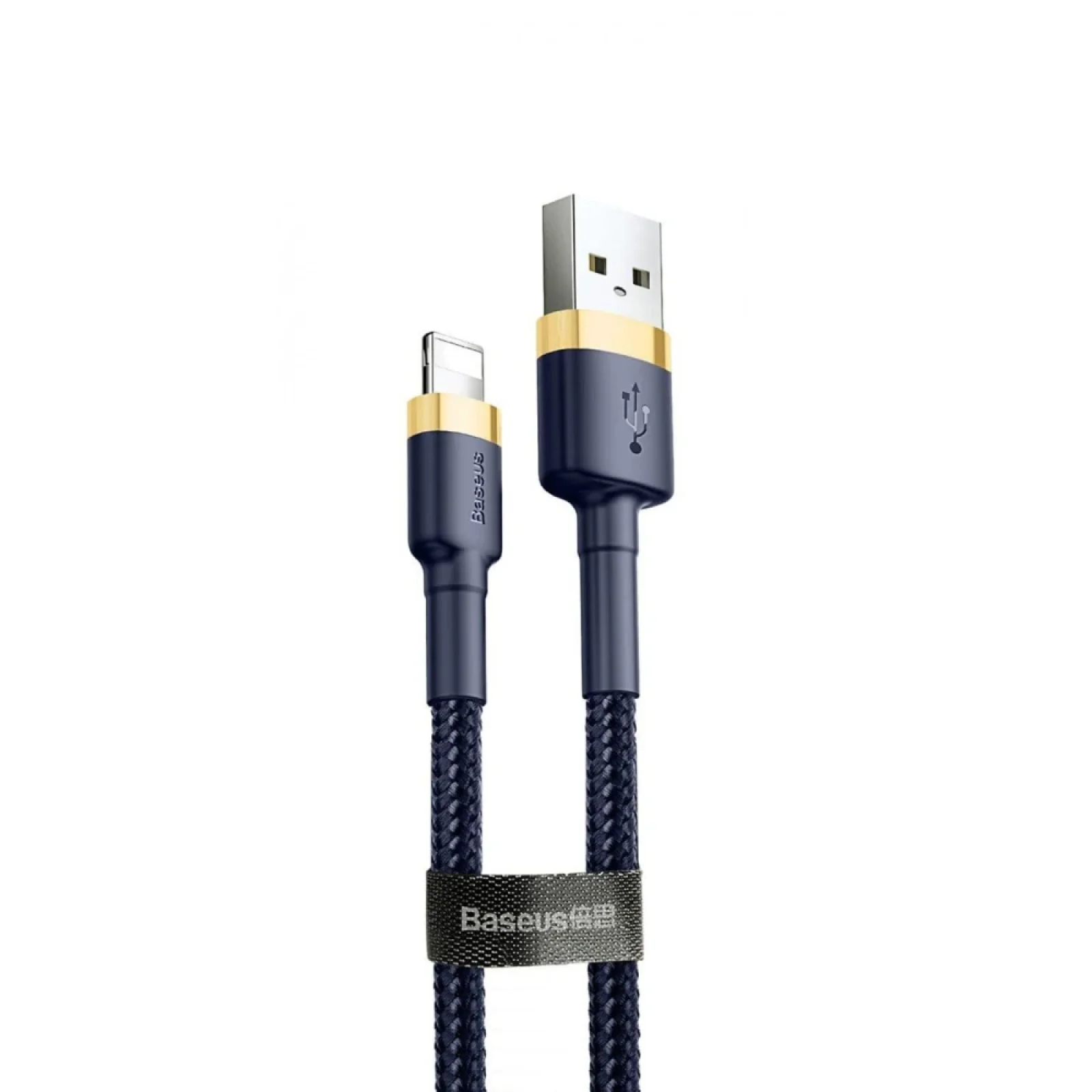 Кабель Baseus Cafule Lightning 1.5A (2m) Gold/Blue, CALKLF-CV3