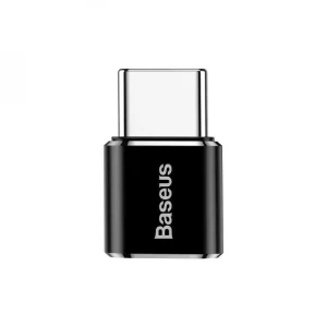 Перехідник OTG Baseus Micro USB to Type-C Black, CAMOTG-01