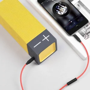 Кабель AUX Hoco UPA12 With Mic (1m) Black, 23740