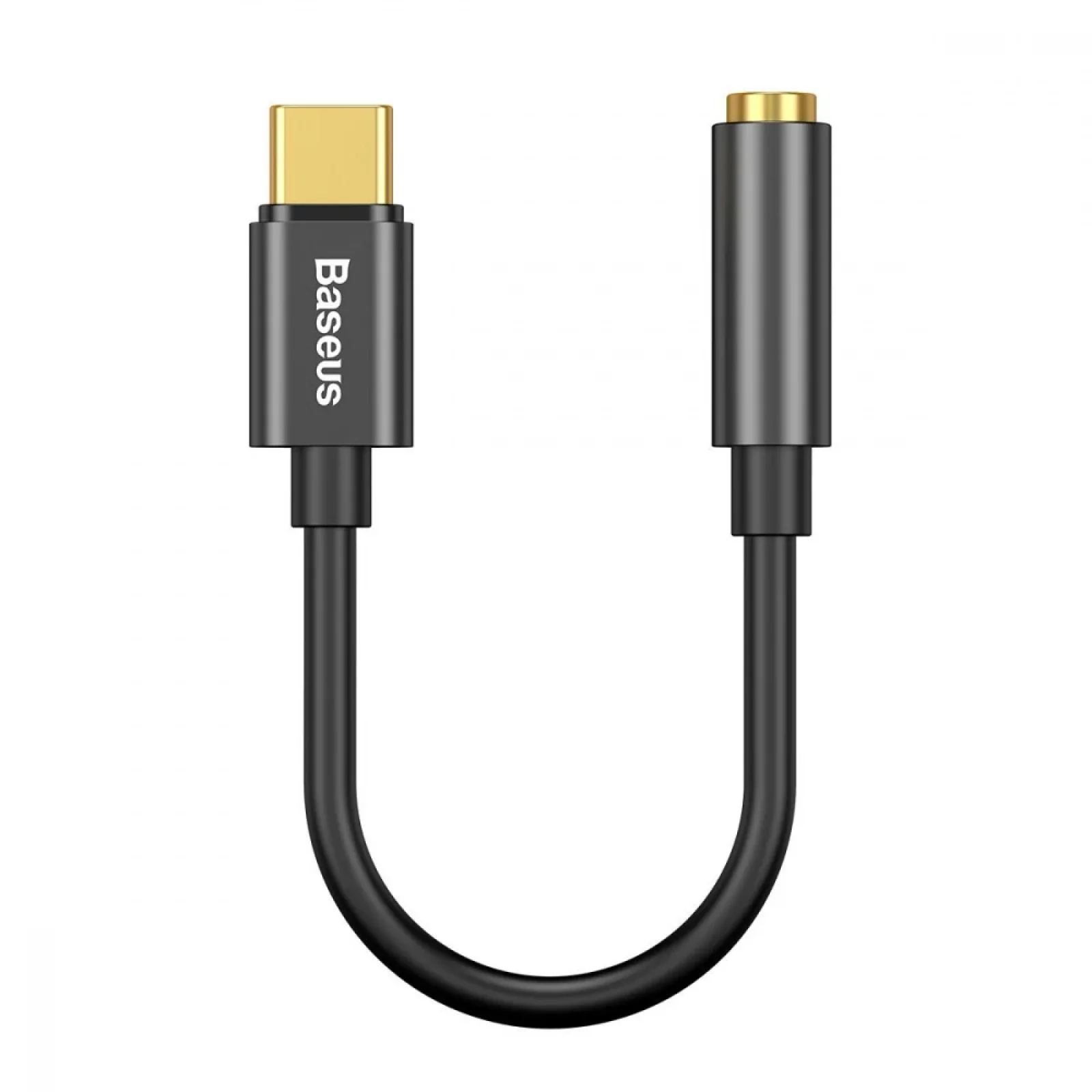 Переходник AUX Baseus L54 Type-C to 3.5mm Black, CATL54-01