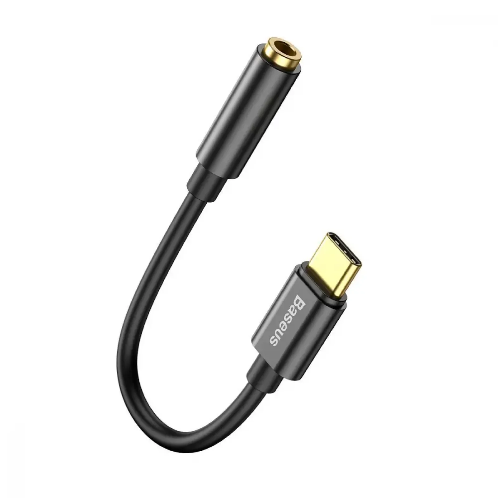 Перехідник AUX Baseus L54 Type-C to 3.5mm Gray, CATL54-0G