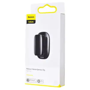 Тримач для окулярів Baseus Platinum Vehicle Paste type Black ACYJN-A01