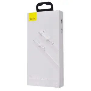 Кабель Baseus Simple Wisdom Type-C 5A (1.5m) (2pcs/set) White, TZCATZJ-02