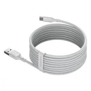 Кабель Baseus Simple Wisdom Type-C 5A (1.5m) (2pcs/set) White, TZCATZJ-02