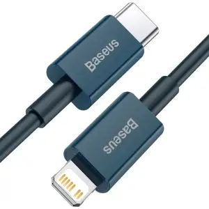 Кабель Baseus Superior Series Fast Charging Type-C to Lightning PD 20W (1m) Blue, CATLYS-A03