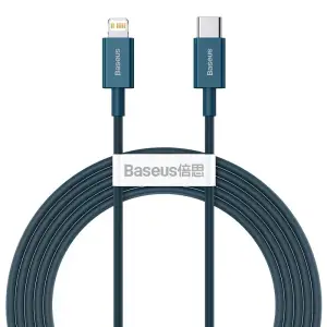 Кабель Baseus Superior Series Fast Charging Type-C to Lightning PD 20W (2m) Blue, CATLYS-C03