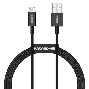 Кабель Baseus Superior Series Fast Charging Lightning 2.4A (1m) Black, CALYS-A01