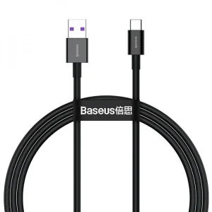 Кабель Baseus Superior Series Fast Charging Type-C 66W (1m) Black, CATYS-01