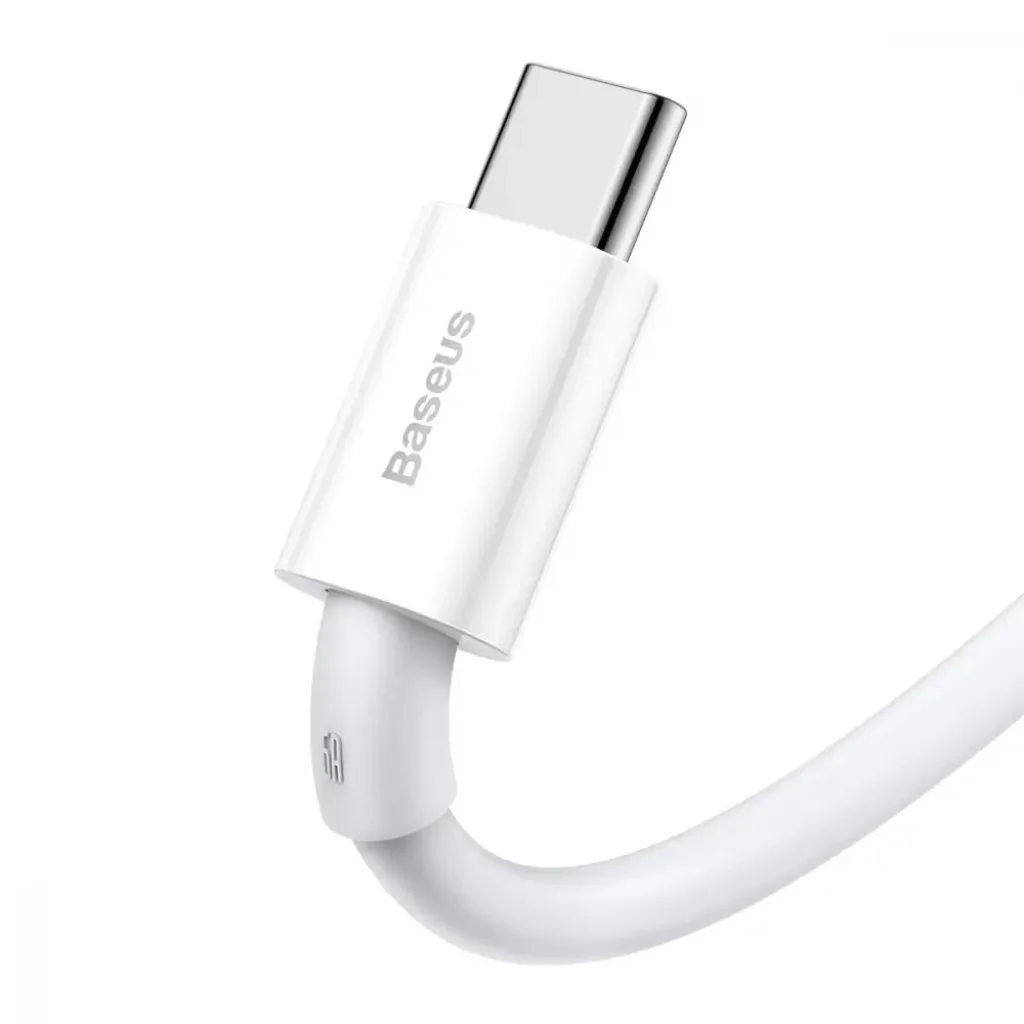 Кабель Baseus Superior Series Fast Charging Type-C 66W (1m) White, CATYS-02