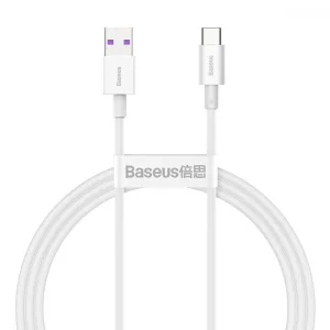 Кабель Baseus Superior Series Fast Charging Type-C 66W (1m) White, CATYS-02