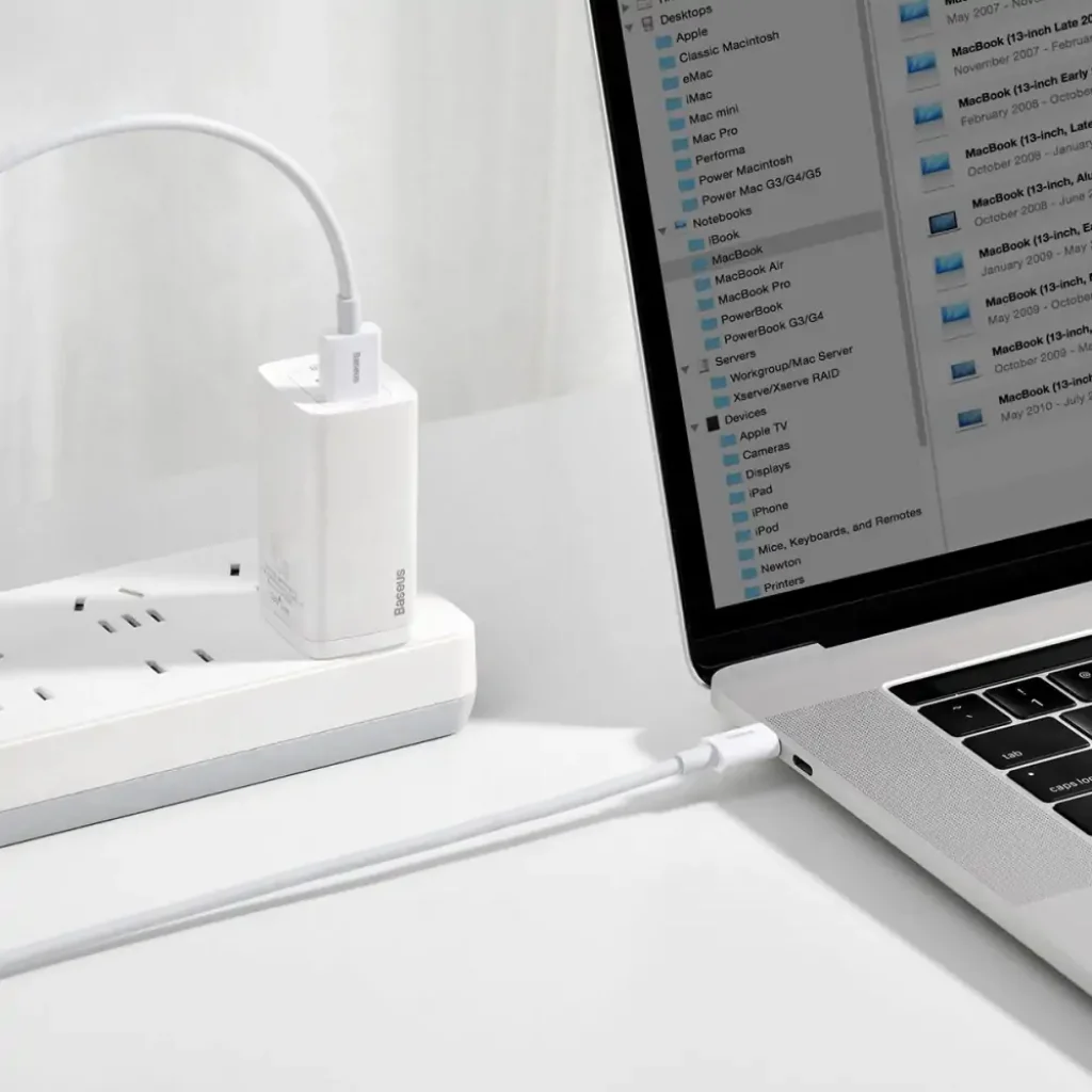 Кабель Baseus Superior Series Fast Charging Type-C 66W (1m) White, CATYS-02