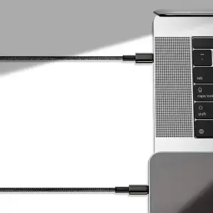 Кабель Baseus Tungsten Gold Fast Charging Type-C to Type-C 100W (1m) gold