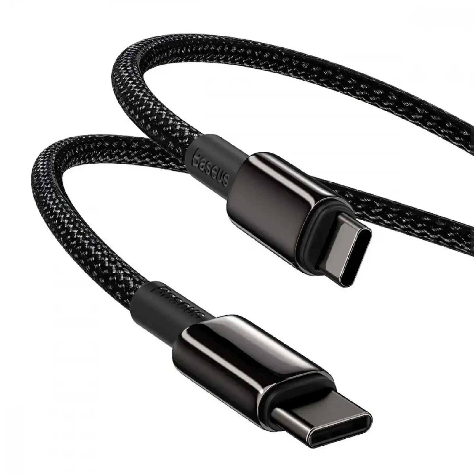 Кабель Baseus Tungsten Gold Fast Charging Type-C to Type-C 100W (1m) gold
