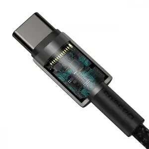Кабель Baseus Tungsten Gold Fast Charging Type-C to Type-C 100W (1m) gold