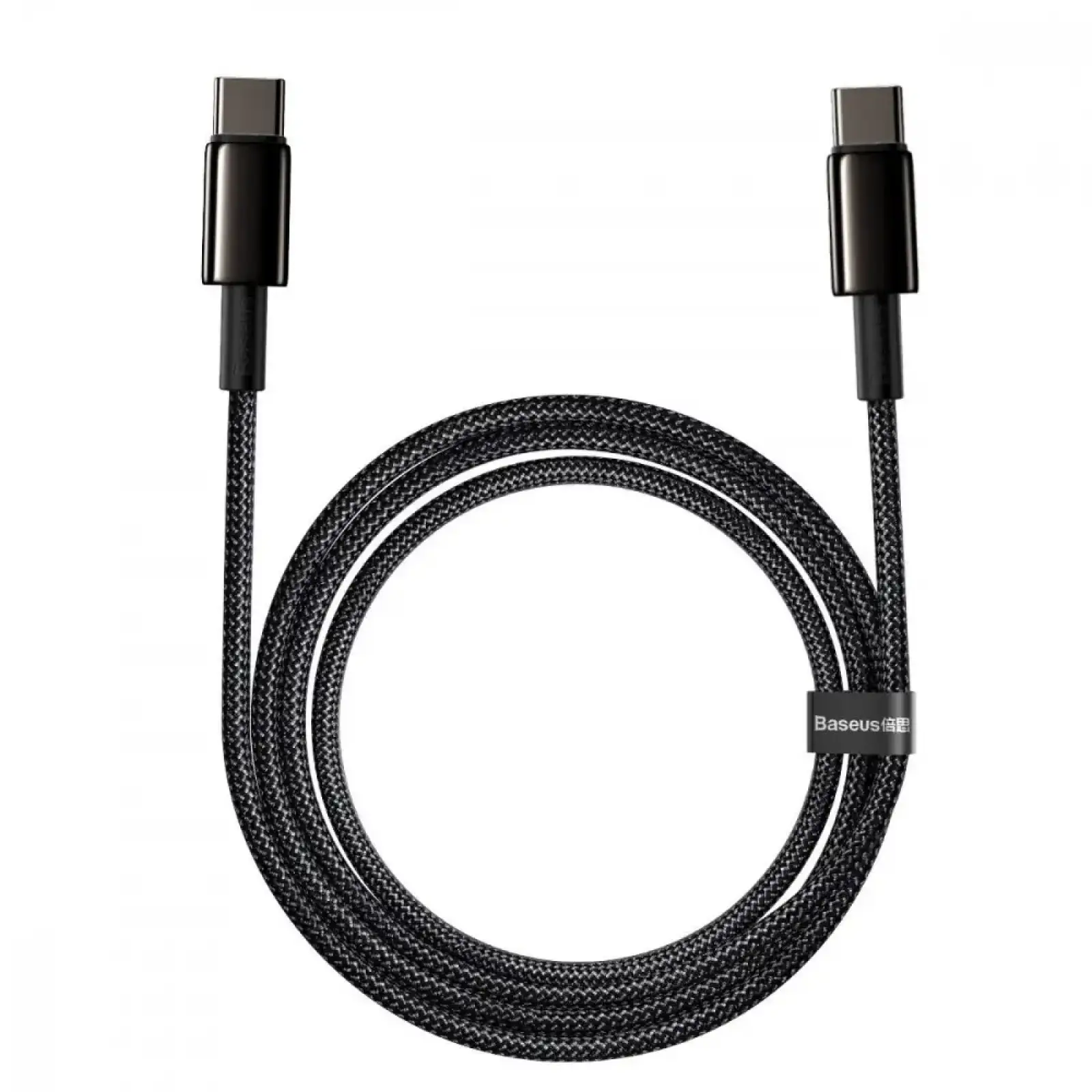 Кабель Baseus Tungsten Gold Fast Charging Type-C to Type-C 100W (2m) gold