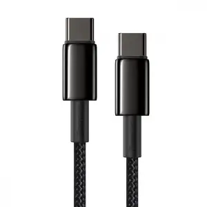 Кабель Baseus Tungsten Gold Fast Charging Type-C to Type-C 100W (2m) gold