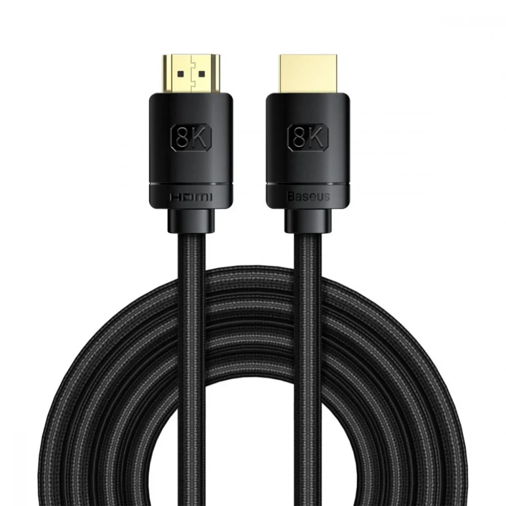 Кабель Baseus High Definition HDMI 8K to HDMI 8K (3m) Black, CAKGQ-L01