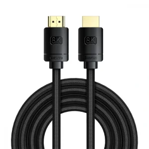 Кабель Baseus High Definition HDMI 8K to HDMI 8K (3m) Black, CAKGQ-L01