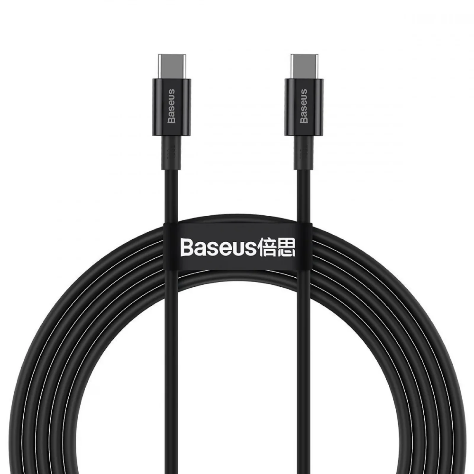 Кабель Baseus Superior Series Fast Charging Type-C to Type-C PD 100W (2m) Black, CATYS-C01