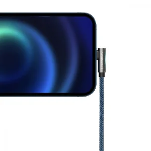 Кабель Baseus Legend Series Elbow Fast Charging Lightning 2.4A (2m) Black, CALCS-A01