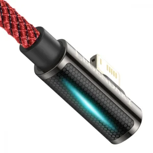 Кабель Baseus Legend Series Elbow Fast Charging Lightning 2.4A (2m) Black, CALCS-A01
