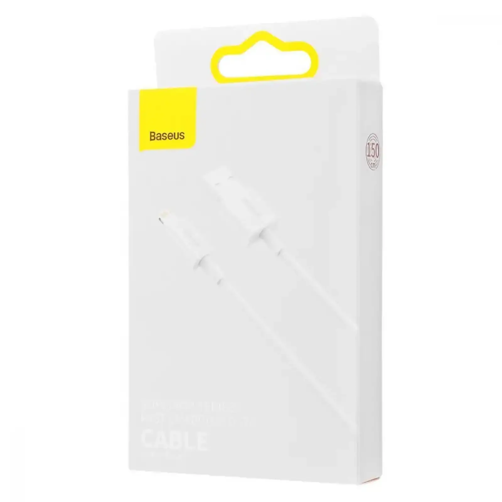 Кабель Baseus Superior Series Fast Charging Lightning 2.4A (1,5m) White, CALYS-B02