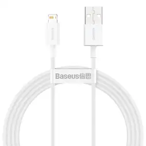 Кабель Baseus Superior Series Fast Charging Lightning 2.4A (1,5m) White, CALYS-B02