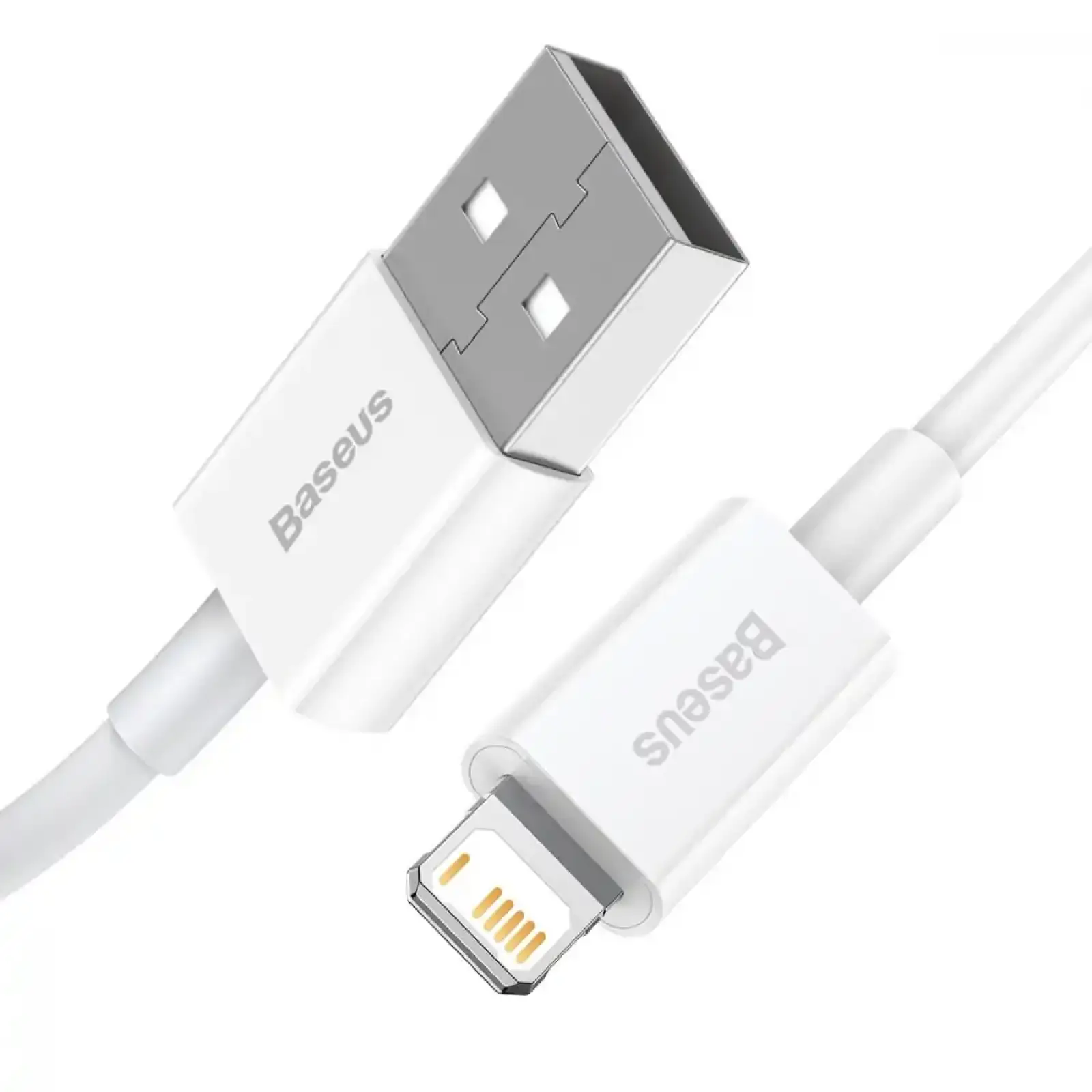 Кабель Baseus Superior Series Fast Charging Lightning 2.4A (1,5m) White, CALYS-B02