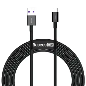 Кабель Baseus Superior Series Fast Charging Type-C PD 66W (2m) Black, CATYS-A01