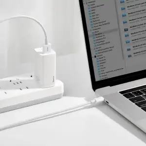 Кабель Baseus Superior Series Fast Charging Type-C PD 66W (2m) White, CATYS-A02