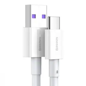 Кабель Baseus Superior Series Fast Charging Type-C PD 66W (2m) White, CATYS-A02