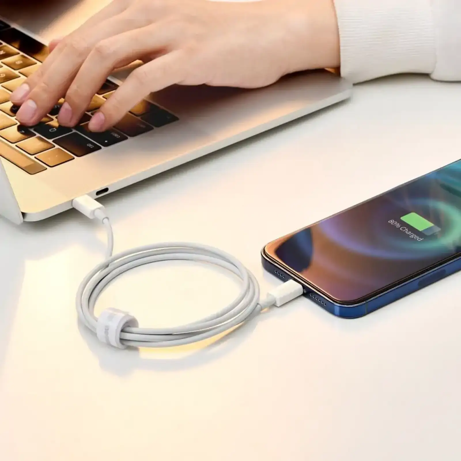 Кабель Baseus Superior Series Fast Charging Type-C to Lightning PD 20W (1.5m) White, CATLYS-B02