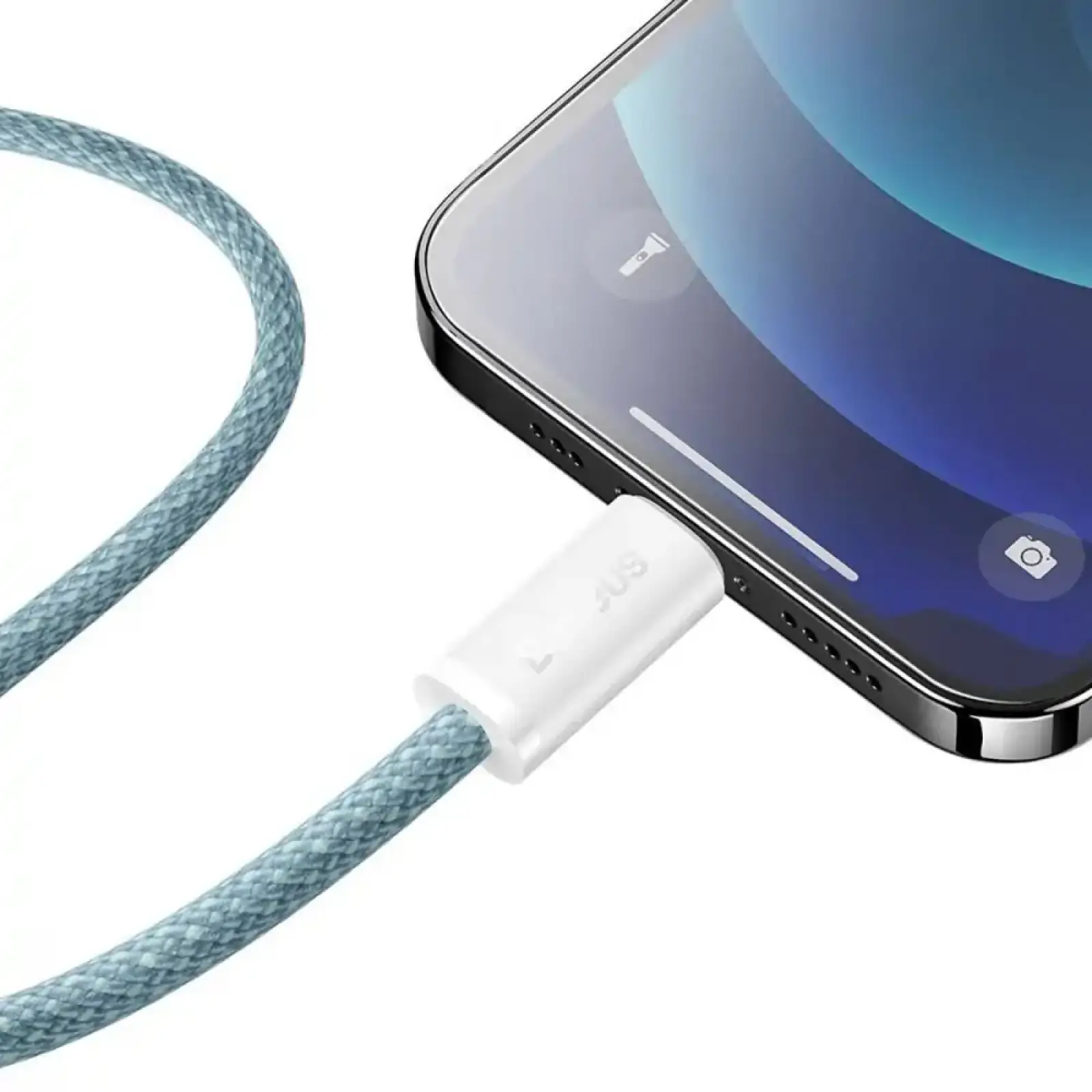 Кабель Baseus Dynamic Series Fast Charging Type-C to Lightning 20W (1m) White, CALD000002
