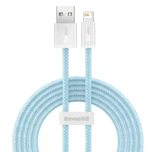 Кабель Baseus Dynamic Series Fast Charging Lightning 2.4A (2m) Blue, CALD000503