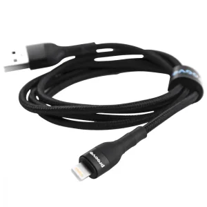 Кабель Proove Weft Lightning 2.4A (1m) Black CCWF20001101