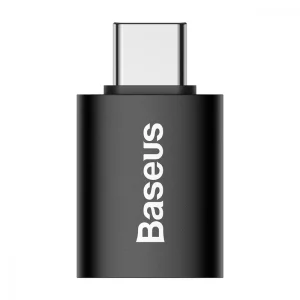 Перехідник Baseus Ingenuity Mini OTG USB 3.1 to Type-C Black, ZJJQ000001