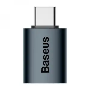 Перехідник Baseus Ingenuity Mini OTG USB 3.1 to Type-C Blue, ZJJQ000003