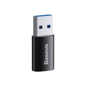 Переходник Adapter Baseus Ingenuity Series Mini OTG Type-C to USB 3.1 Black, ZJJQ000101